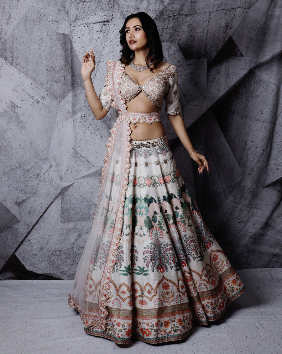 The Ivory Floral Paradise