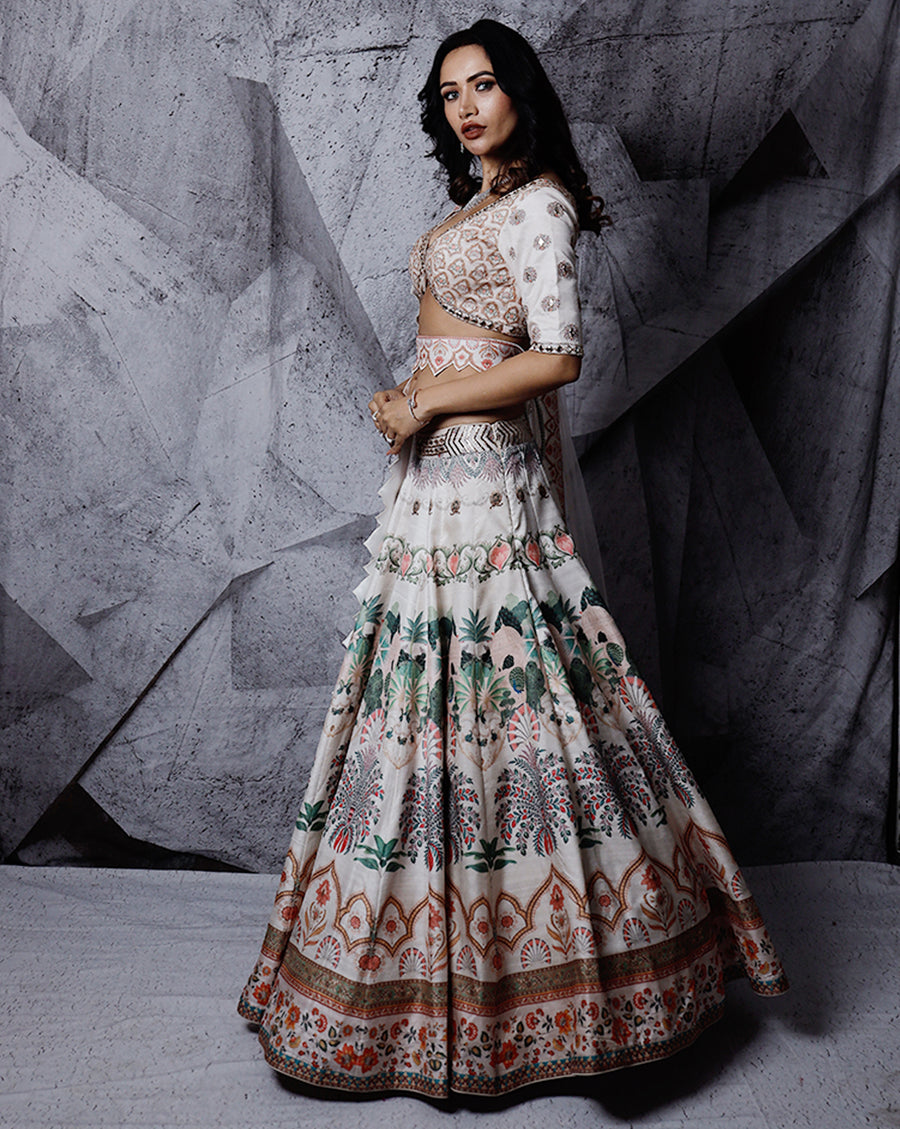 The Ivory Floral Paradise