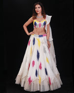 The Synchronized Scintillation Lehenga