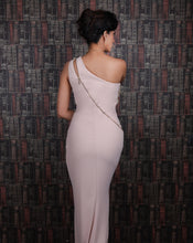 Load image into Gallery viewer, The Nude Zipper Gown
