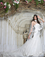 Load image into Gallery viewer, Mermaid White Trail Gown - Archana Kochhar India
