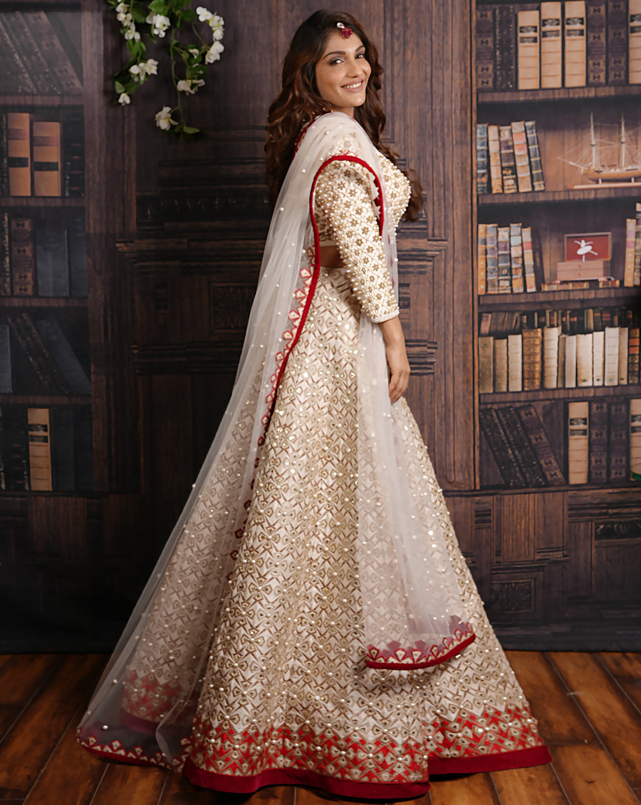 The Pearl Lehenga