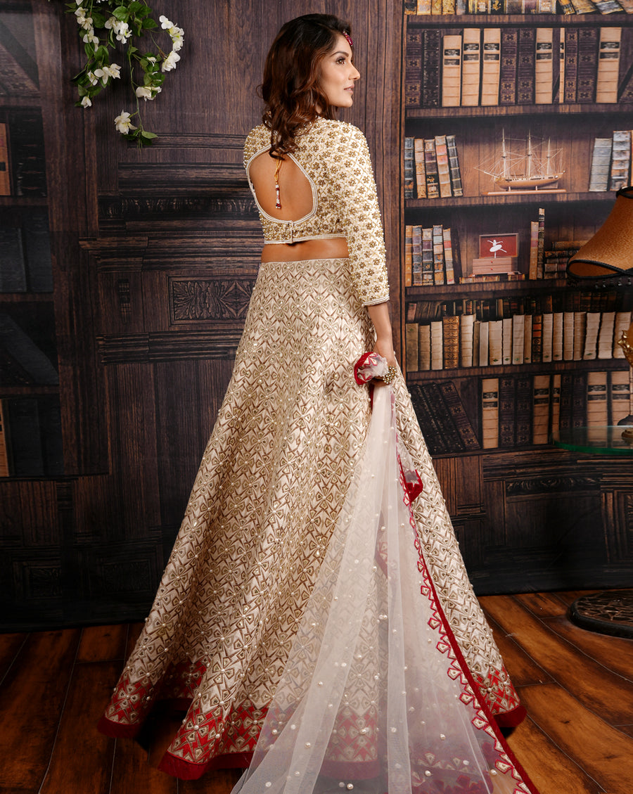 The Pearl Lehenga