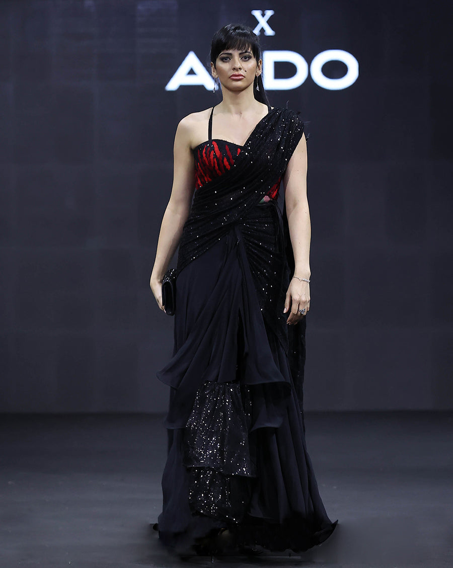 The Cosmic Skirt Sari