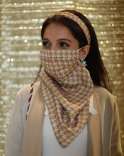 Load image into Gallery viewer, L&#39;élégant Pink Scarf-Mask - Archana Kochhar India
