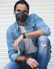 Load image into Gallery viewer, The Grey Textured Mask - Archana Kochhar India
