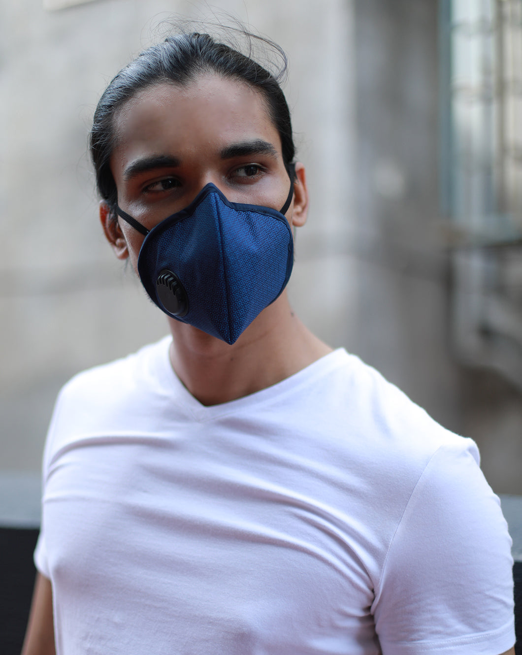The Navy Blue Mask - Archana Kochhar India