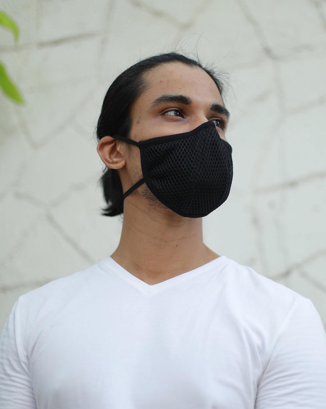 The Black Textured Mask - Archana Kochhar India