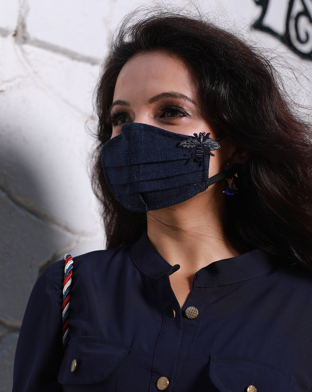The Blue Denim Mask - Archana Kochhar India