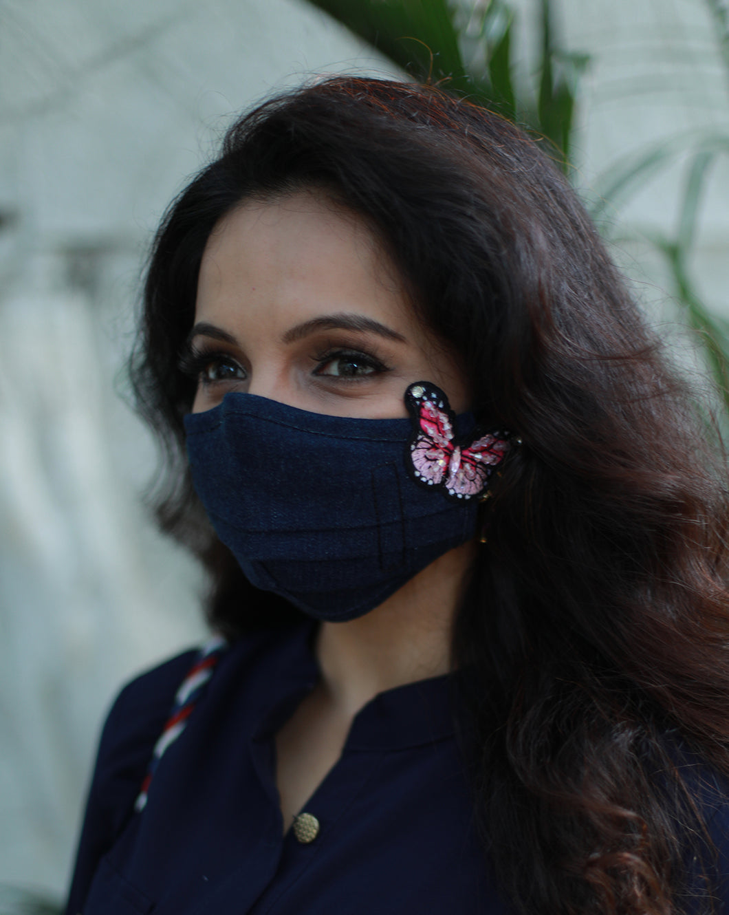 The Pink Butterfly Mask - Archana Kochhar India