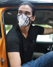 Load image into Gallery viewer, The B/W Checkered Mask - Archana Kochhar India
