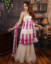 Load image into Gallery viewer, The Pink and White Kurti
