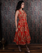 Load image into Gallery viewer, The Red Embroidered Dress
