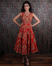 Load image into Gallery viewer, The Red Embroidered Dress
