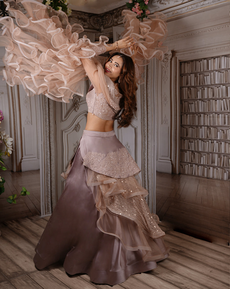 The Alliums Lehenga