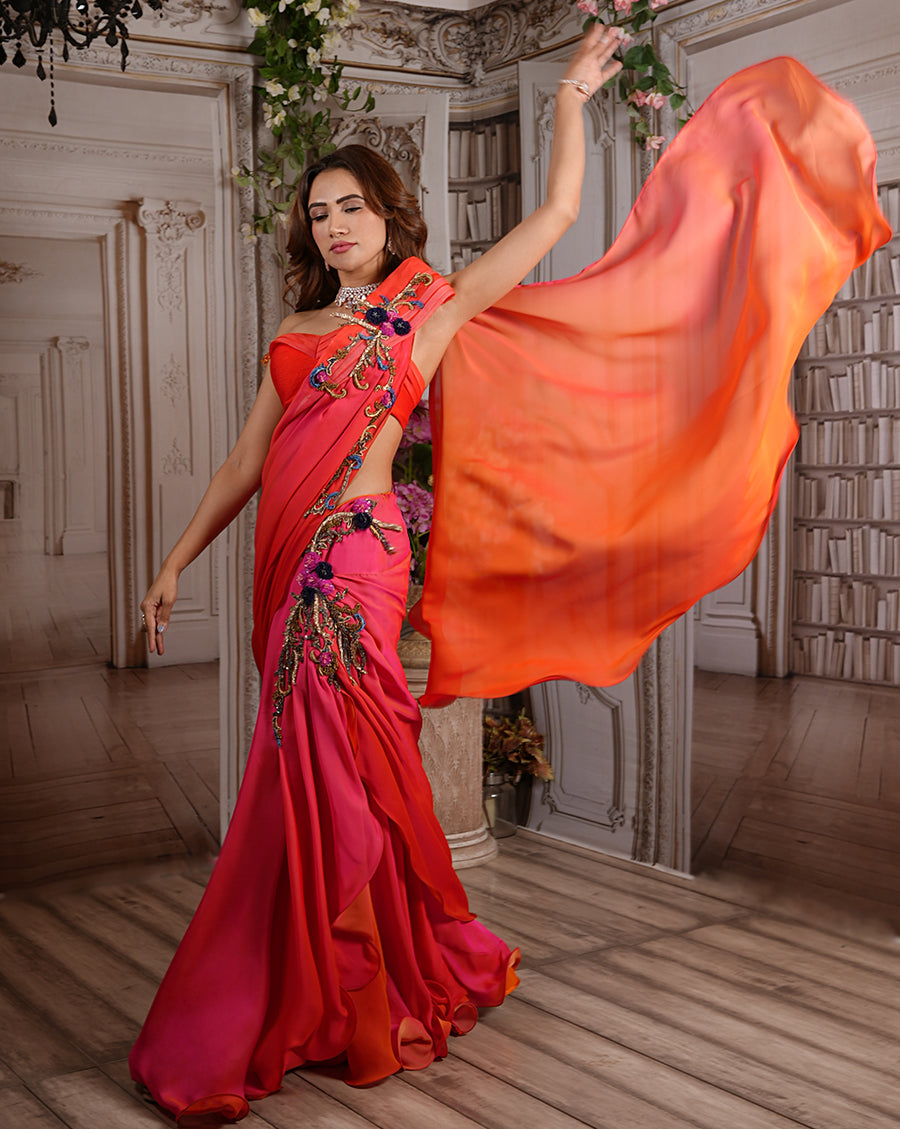 The Dahlia Sari