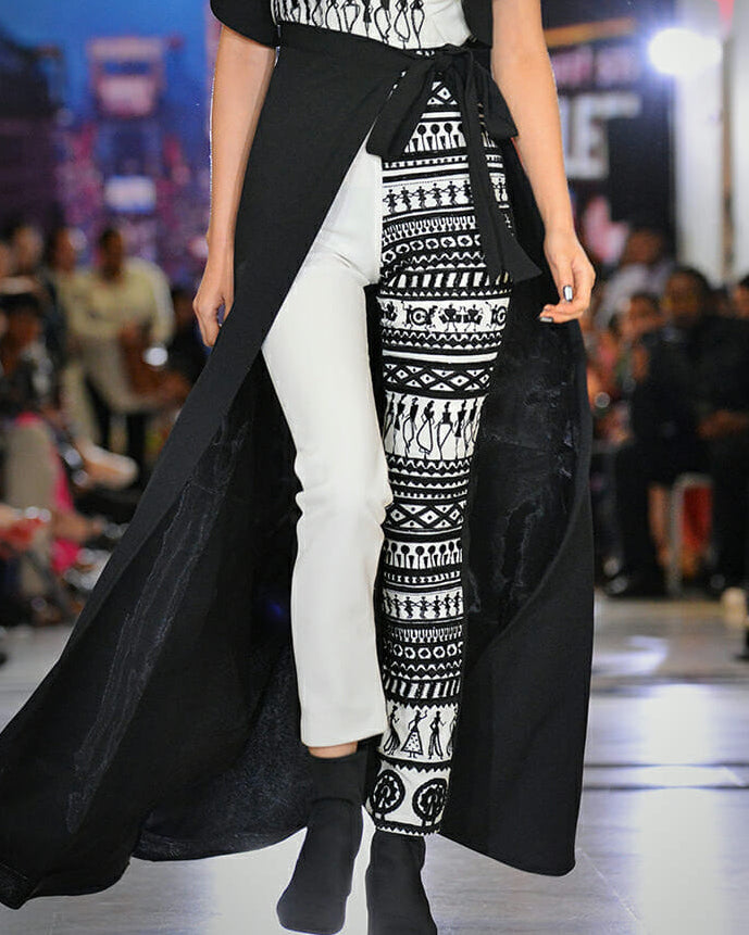 Vikramgad Half&Half Jumpsuit - Archana Kochhar India